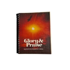 VTG Glory & Praise Keyboard Accompaniment Edition 80 Songs Included 1977 Edition